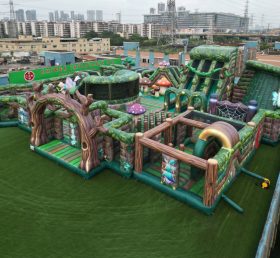 GF3-180 Magic Forest Theme Inflatable Park