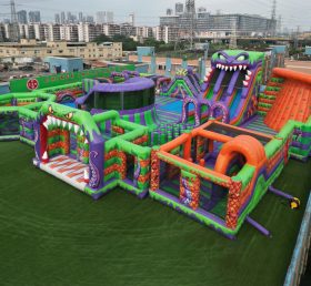 GF3-192 Monster Theme Inflatable Park