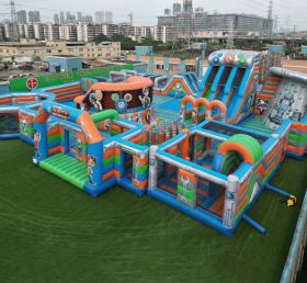 GF3-224 Rusty Rivets Theme Inflatable Park