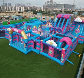 GF3-230 Shimmer & Shine Theme Inflatable Park
