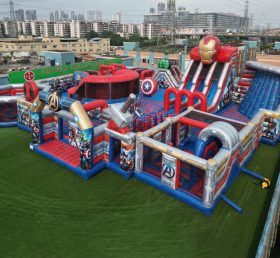 GF3-247 The Avengers Theme Inflatable Park