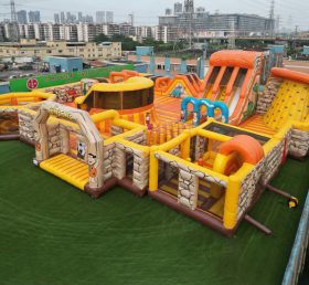 GF3-248 The Flintstones Theme Inflatable Park