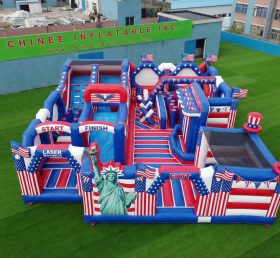 GF3-281 American Style Theme Inflatable Park