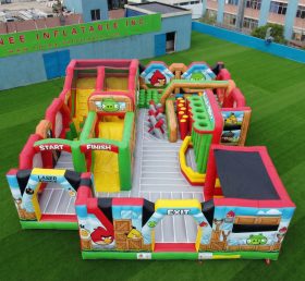 GF3-282 Angry Birds Theme Inflatable Park