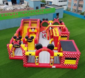 GF3-355 Mickey & Minnie Theme Inflatable Park
