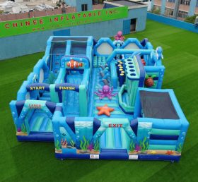 GF3-368 Ocean Theme Inflatable Park