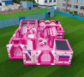 GF3-379 Pink Panther Theme Inflatable Park
