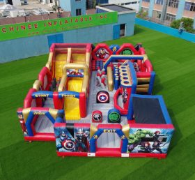 GF3-417 The Avengers Theme Inflatable Park