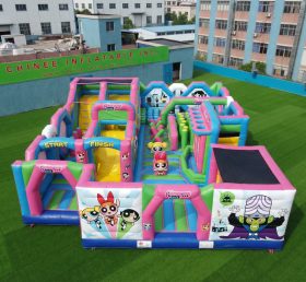 GF3-421 The Powerpuff Girls Theme Inflatable Park