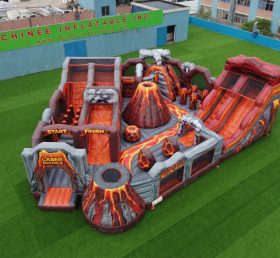GF3-438 Volcano Theme Inflatable Park