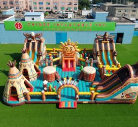 GF3-514 American Indian Theme Inflatable Park