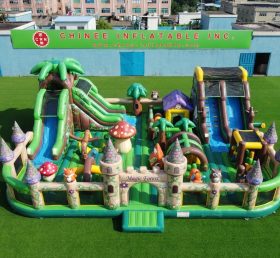 GF3-544 Magic Forest Theme Inflatable Park