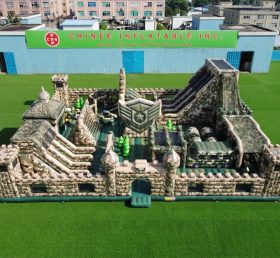 GF3-545 Military Style Theme Inflatable Park