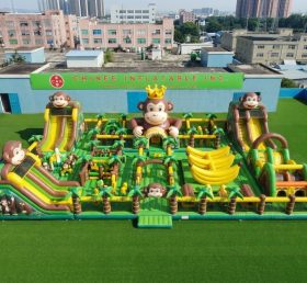 GF3-546 Monkey Theme Inflatable Park