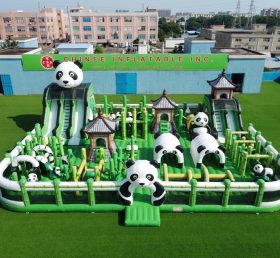 GF3-551 Panda Theme Inflatable Park