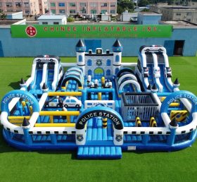 GF3-558 Police Station Theme Inflatable Park