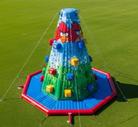 T11-4124 Angry Birds Theme Inflatable Climbing Wall