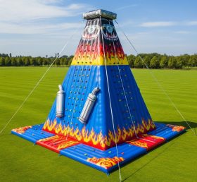 T11-4156 Blaze Monster Theme Inflatable Climbing Wall