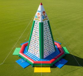 T11-4160 Blippi Wonders Theme Inflatable Climbing Wall