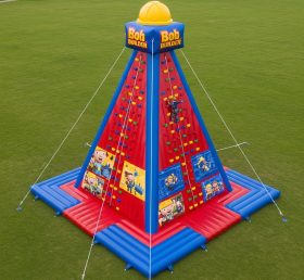 T11-4165 Bob the Builder Theme Inflatable Climbing Wall