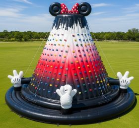 T11-4262 Mickey & Minnie Theme Inflatable Climbing Wall
