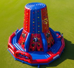 T11-4280 Miraculous Ladybug Theme Inflatable Climbing Wall