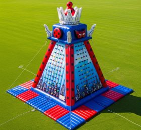 T11-4281 Miraculous Ladybug Theme Inflatable Climbing Wall