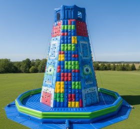 T11-4290 Monsters Inc Theme Inflatable Climbing Wall