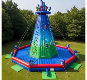 T11-4331 PJ Masks Theme Inflatable Climbing Wall