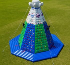 T11-4365 Shimmer & Shine Theme Inflatable Climbing Wall