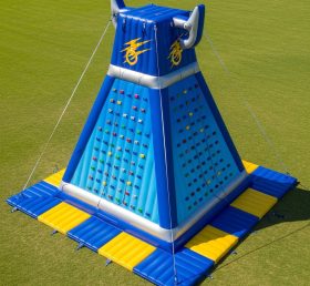 T11-4376 Sonic Theme Inflatable Climbing Wall