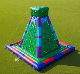 T11-4493 Alien Theme Inflatable Climbing Wall