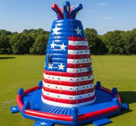T11-4499 American Style Theme Inflatable Climbing Wall