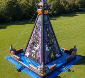 T11-4610 Halloween Theme Inflatable Climbing Wall