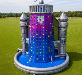 T11-4623 Knight Theme Inflatable Climbing Wall