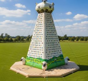 T11-4692 Sheep Theme Inflatable Climbing Wall