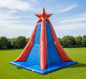 T11-4702 Starfish Theme Inflatable Climbing Wall
