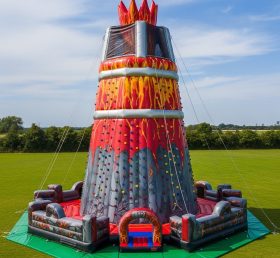 T11-4719 Volcano Theme Inflatable Climbing Wall