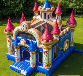 T5-2015 Beauty and the Beast Theme Inflatable Castles