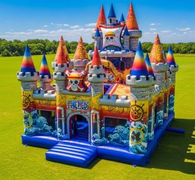 T5-2107 One Piece Theme Inflatable Castles