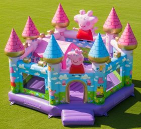 T5-2112 Peppa Pig Theme Inflatable Castles
