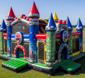 T5-2125 Power Rangers Theme Inflatable Castles