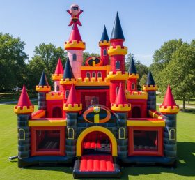 T5-2176 The Incredibles Theme Inflatable Castles
