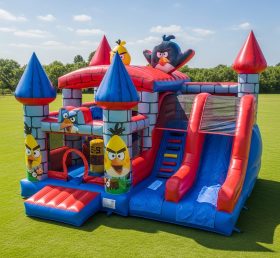 T5-2223 Angry Birds Theme Inflatable Castles