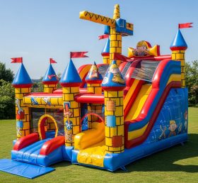 T5-2259 Bob the Builder Theme Inflatable Castles