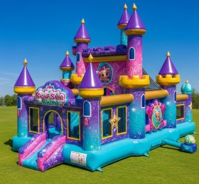 T5-2441 Shimmer & Shine Theme Inflatable Castles