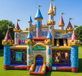 T5-2560 Zootopia Theme Inflatable Castles