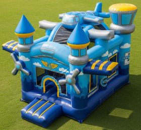 T5-2561 Airplane Theme Inflatable Castles