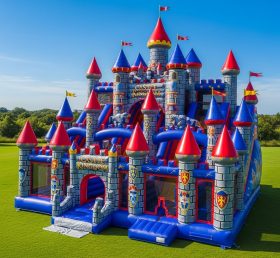 T5-2581 Castle Kingdom Theme Inflatable Castles