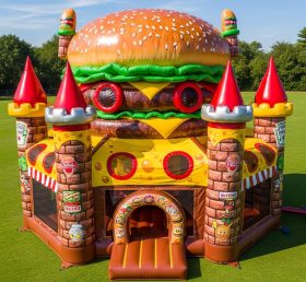 T5-2648 Hamburger Theme Inflatable Castles